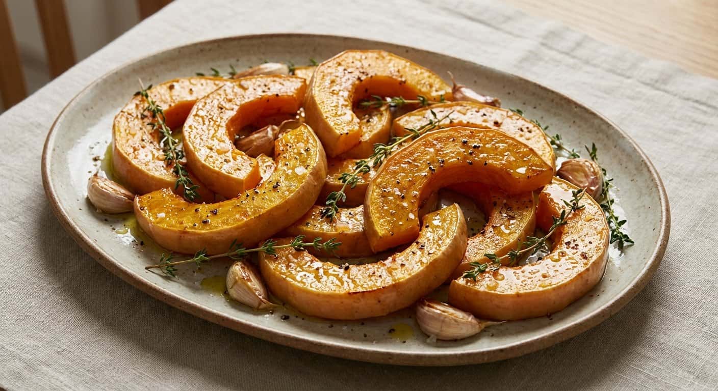 Calabaza Asada con Tomillo