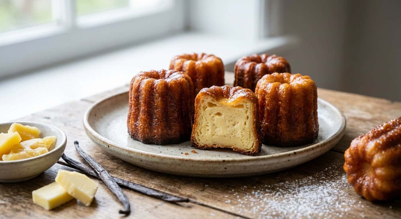 Canelés de Burdeos