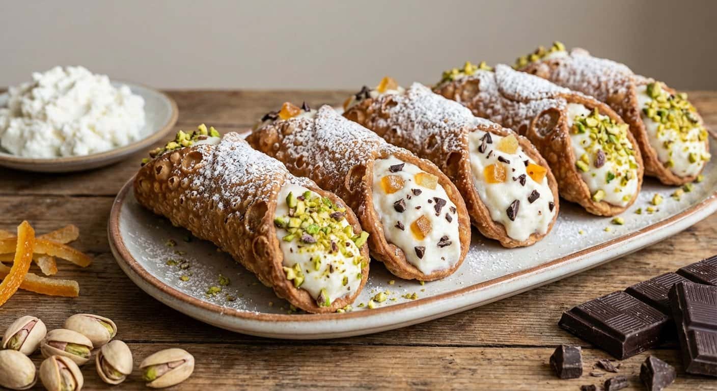 Cannoli Sicilianos Auténticos