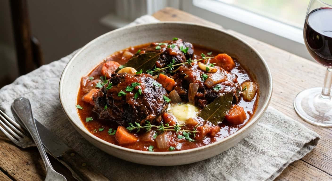 Carrilleras al Vino Tinto