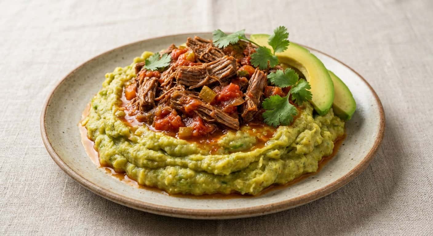 Cayeye con Carne Mechada