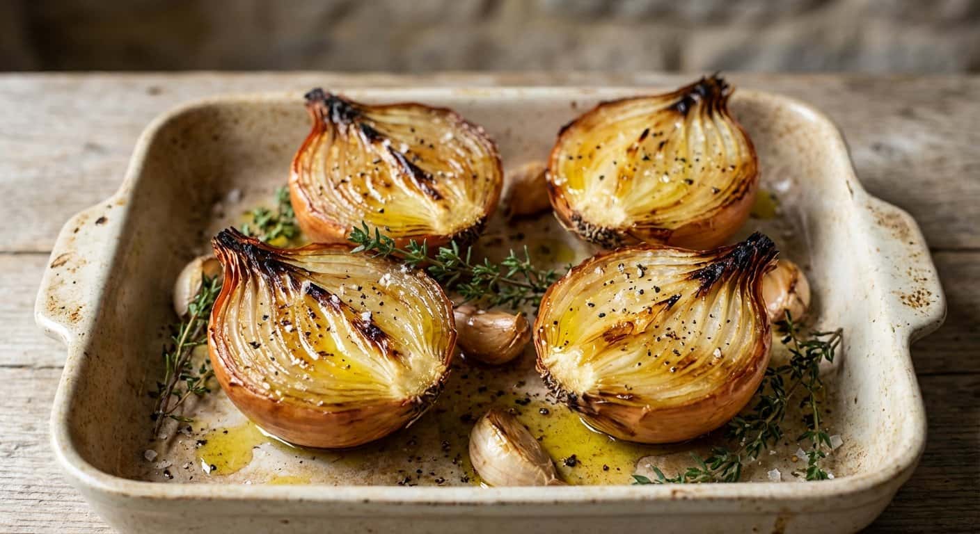 Cebolla Asada con Tomillo