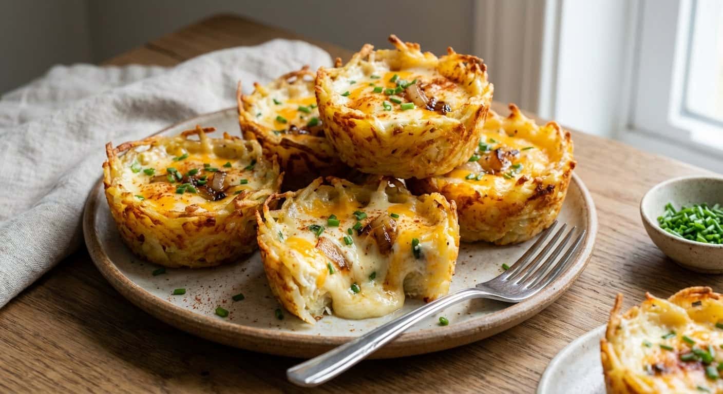 Cestitas de Patata Rellenas