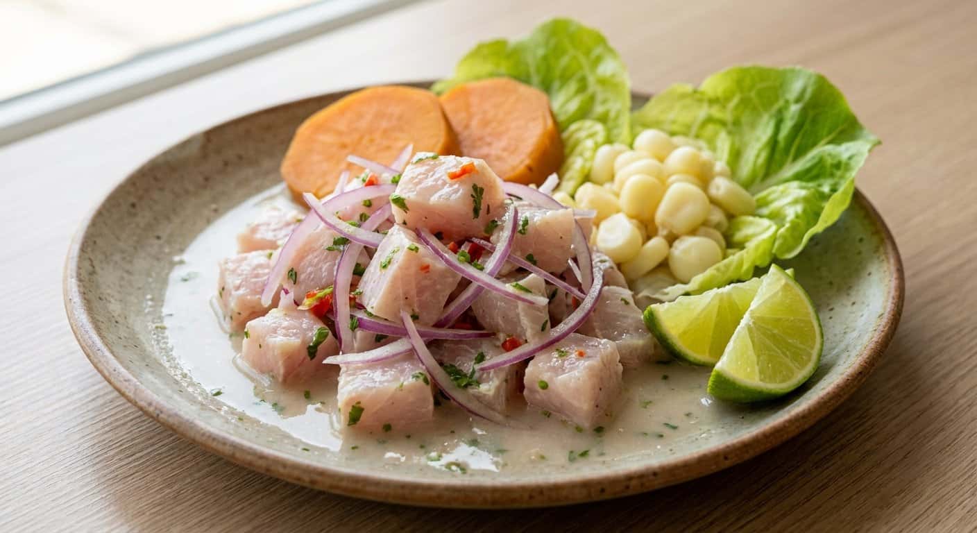 Ceviche de Pescado Peruano