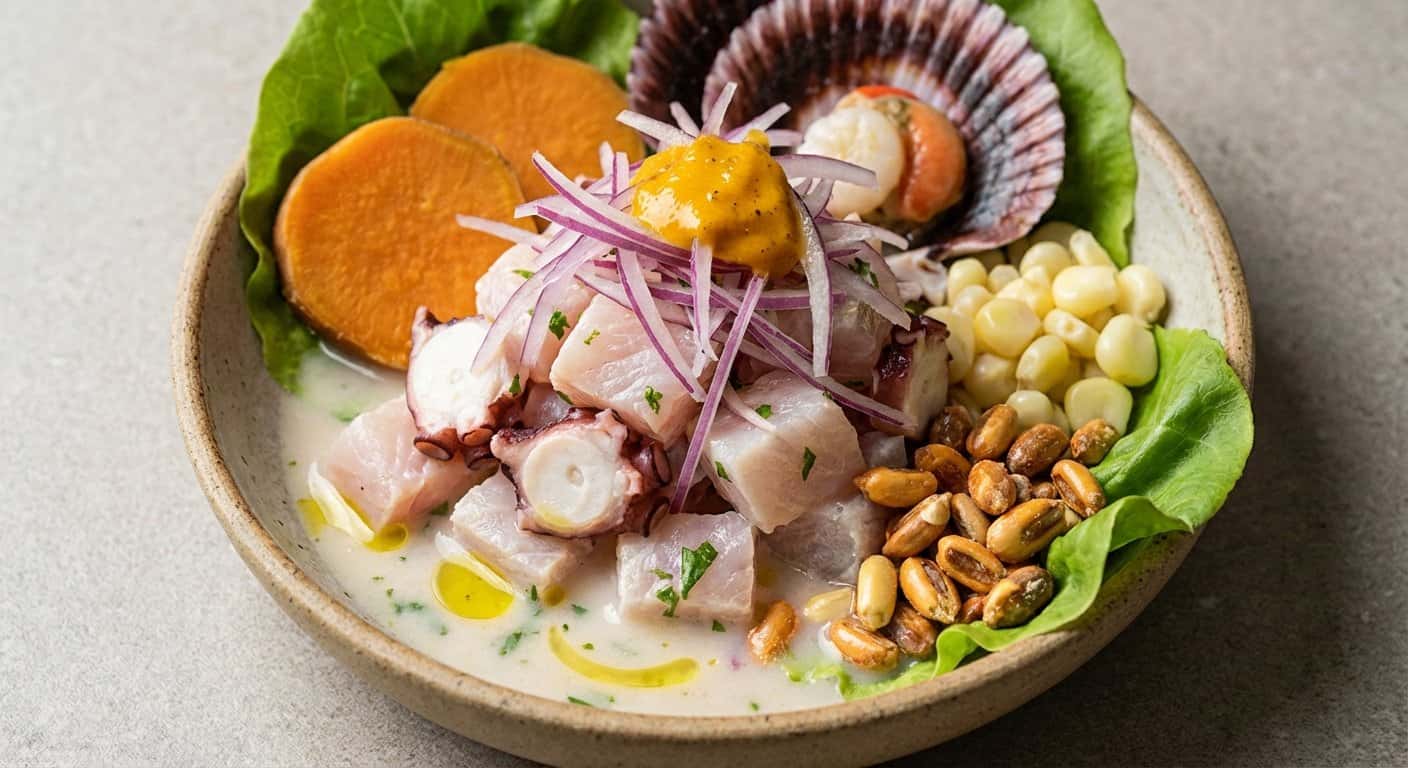 Ceviche Mixto Peruano