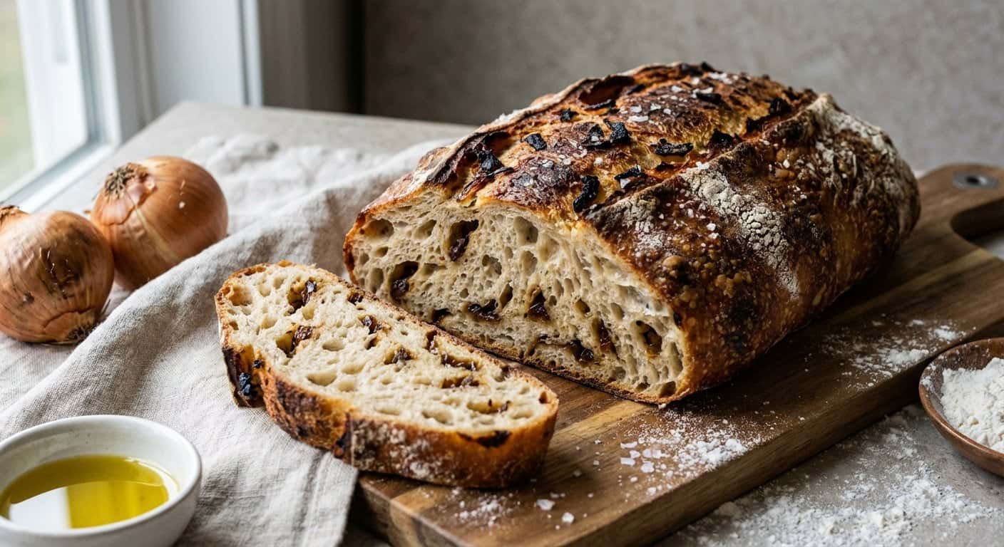 Chapata de Cebolla con Fermentación Larga
