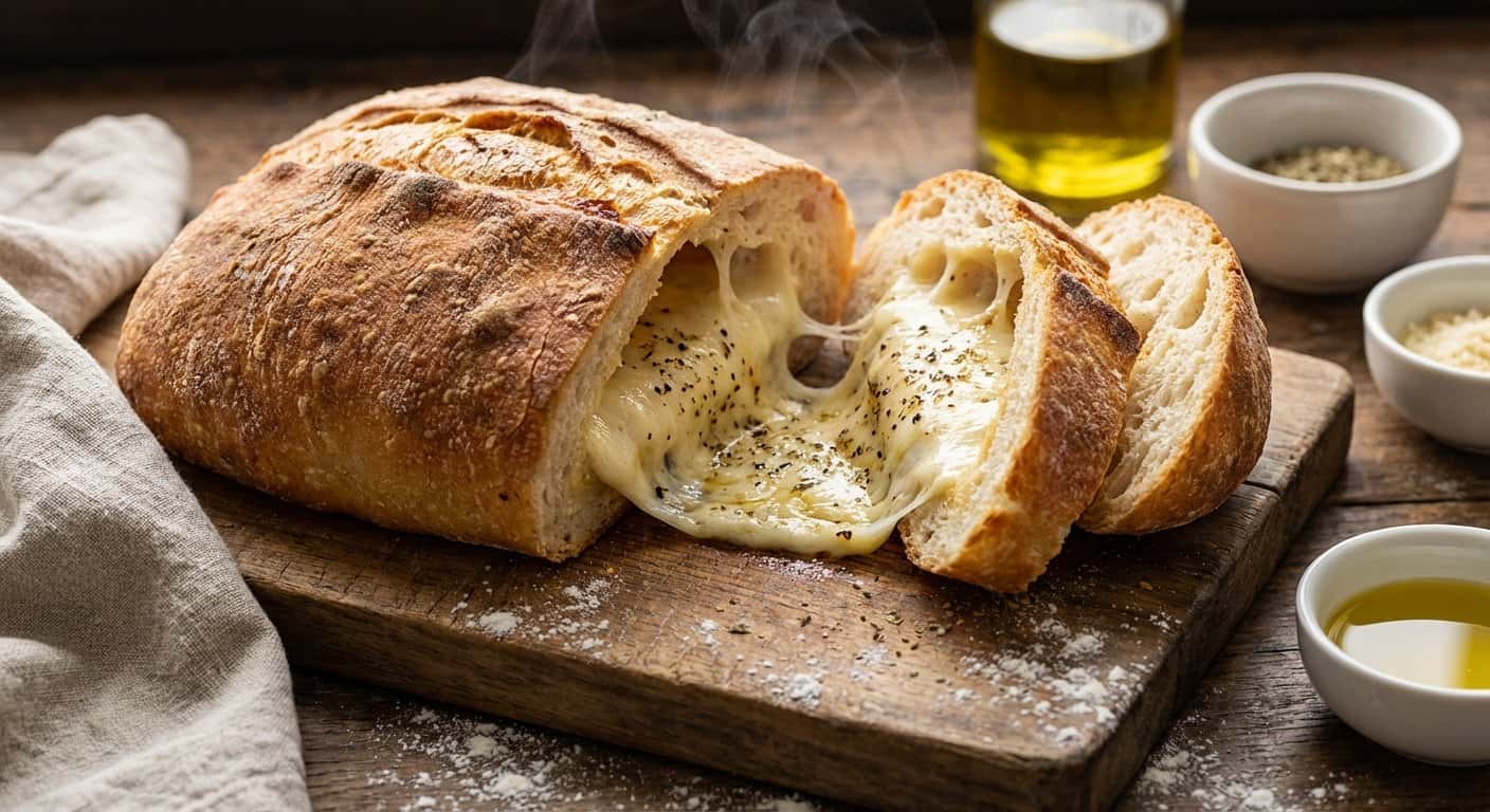 Chapata Horneado en Olla con Queso