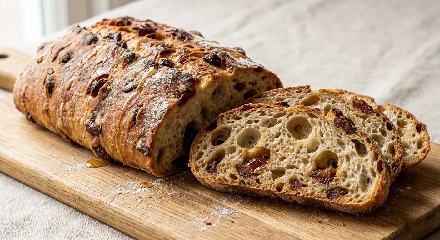 Chapata Tradicional con Dátiles