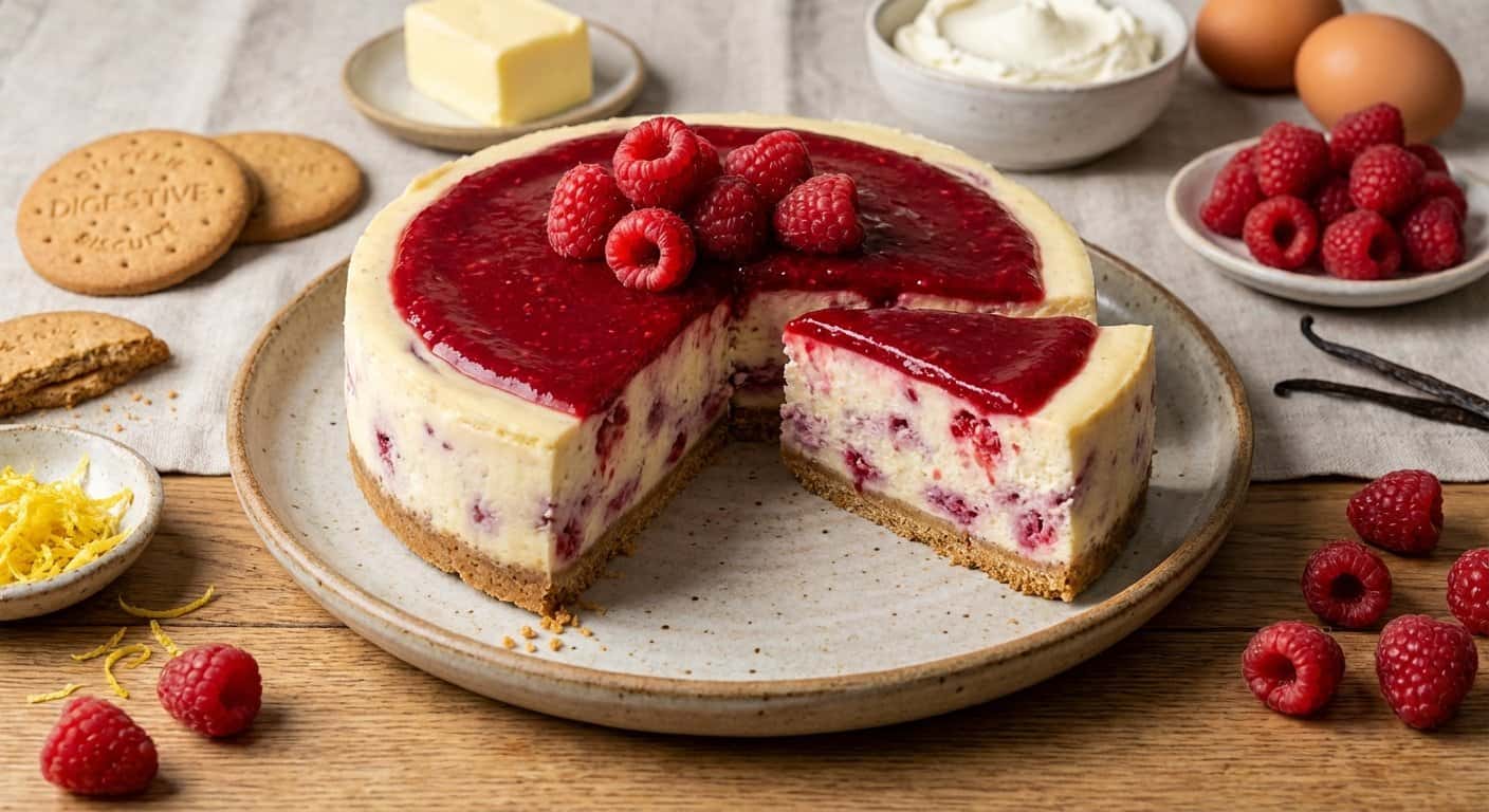 Cheesecake de Frambuesa