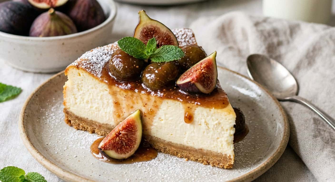 Cheesecake de Higos Caramelizados