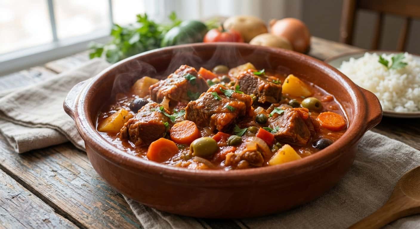 Chivo Guisado Dominicano