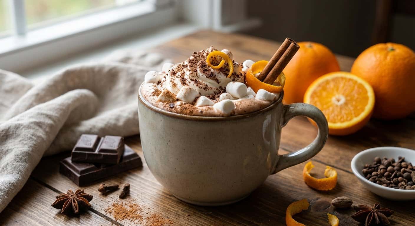 Chocolate Caliente de Halloween