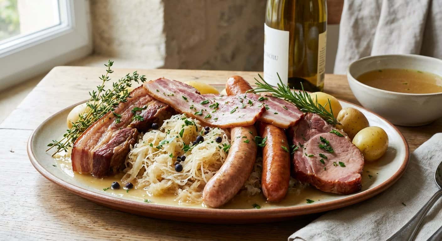 Choucroute Garnie Parisino con Hierbas