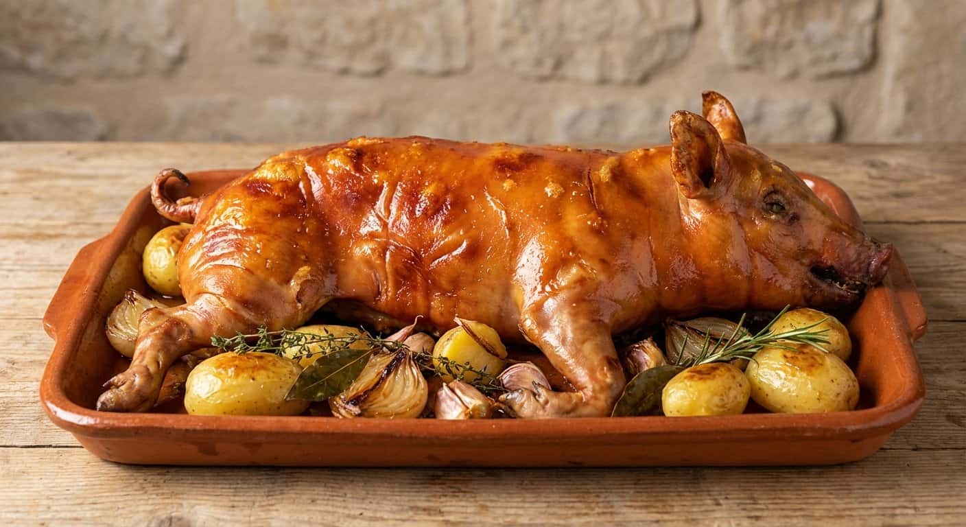 Cochinillo Asado al Horno
