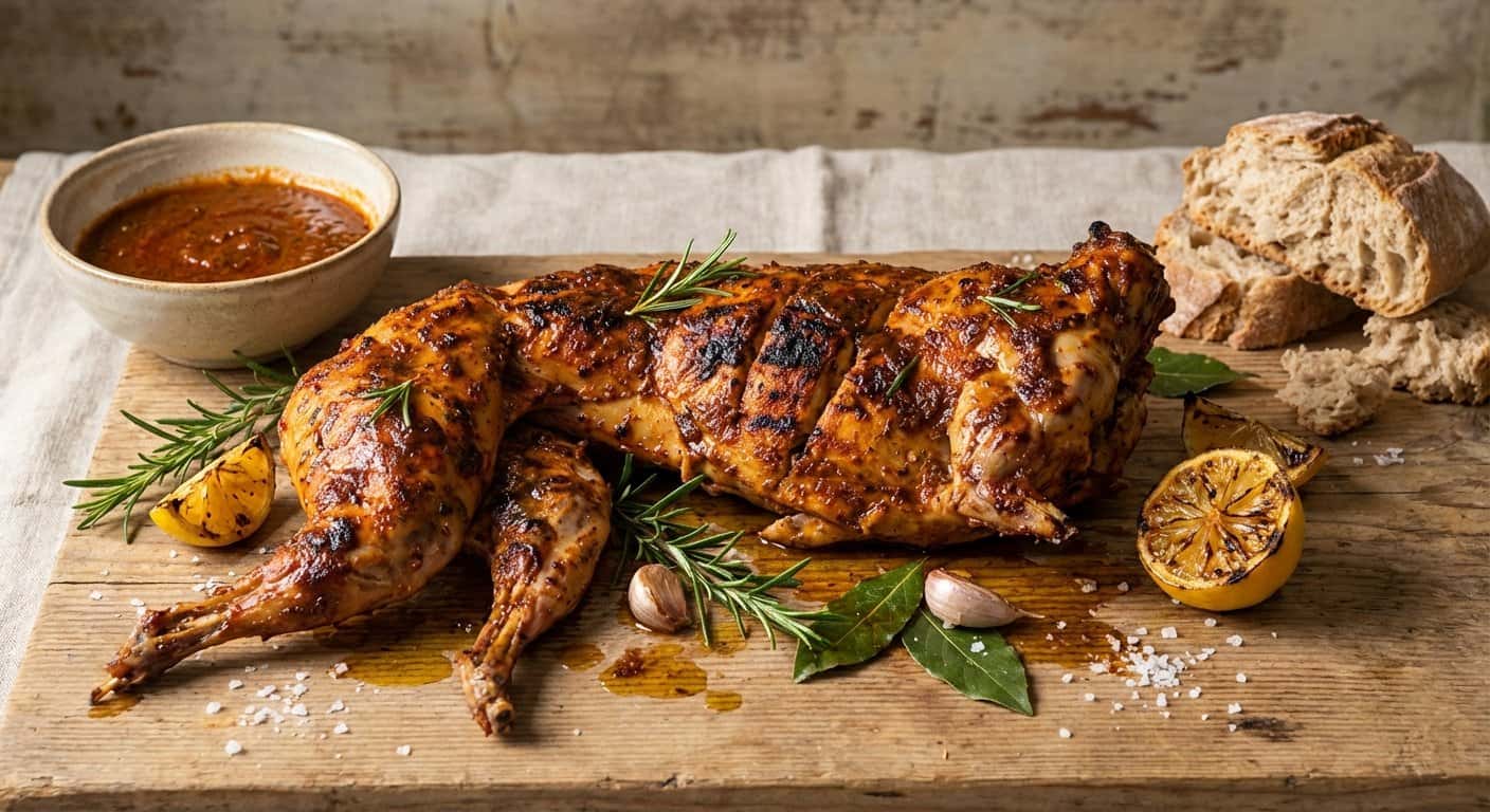 Conejo a la Barbacoa