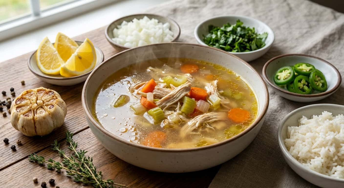 Consomé de Pollo Tradicional