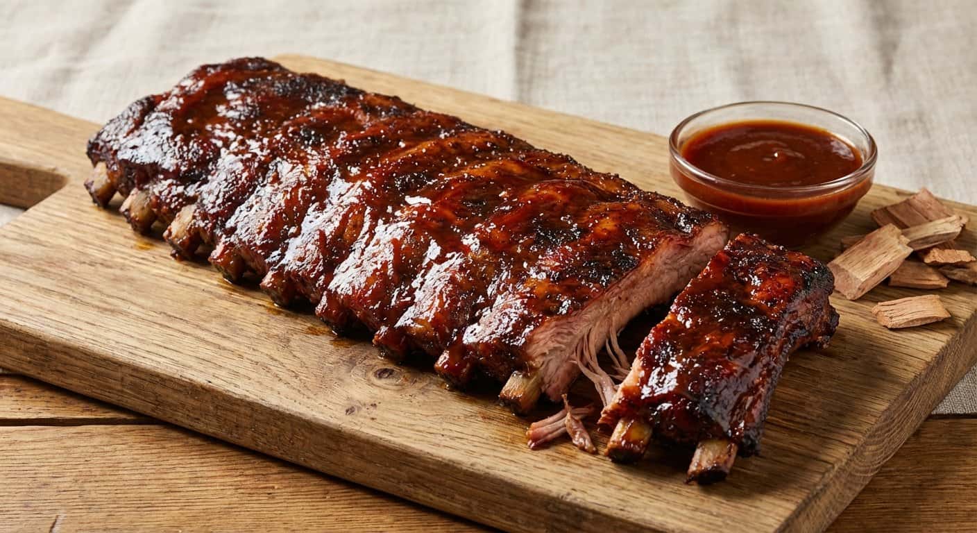 Costillas BBQ estilo Kansas