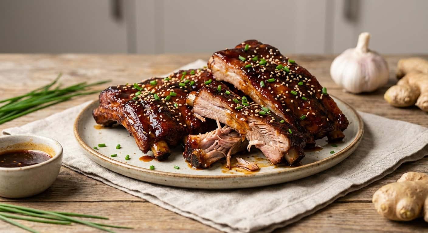 Costillas de Cerdo Melosas en Airfryer