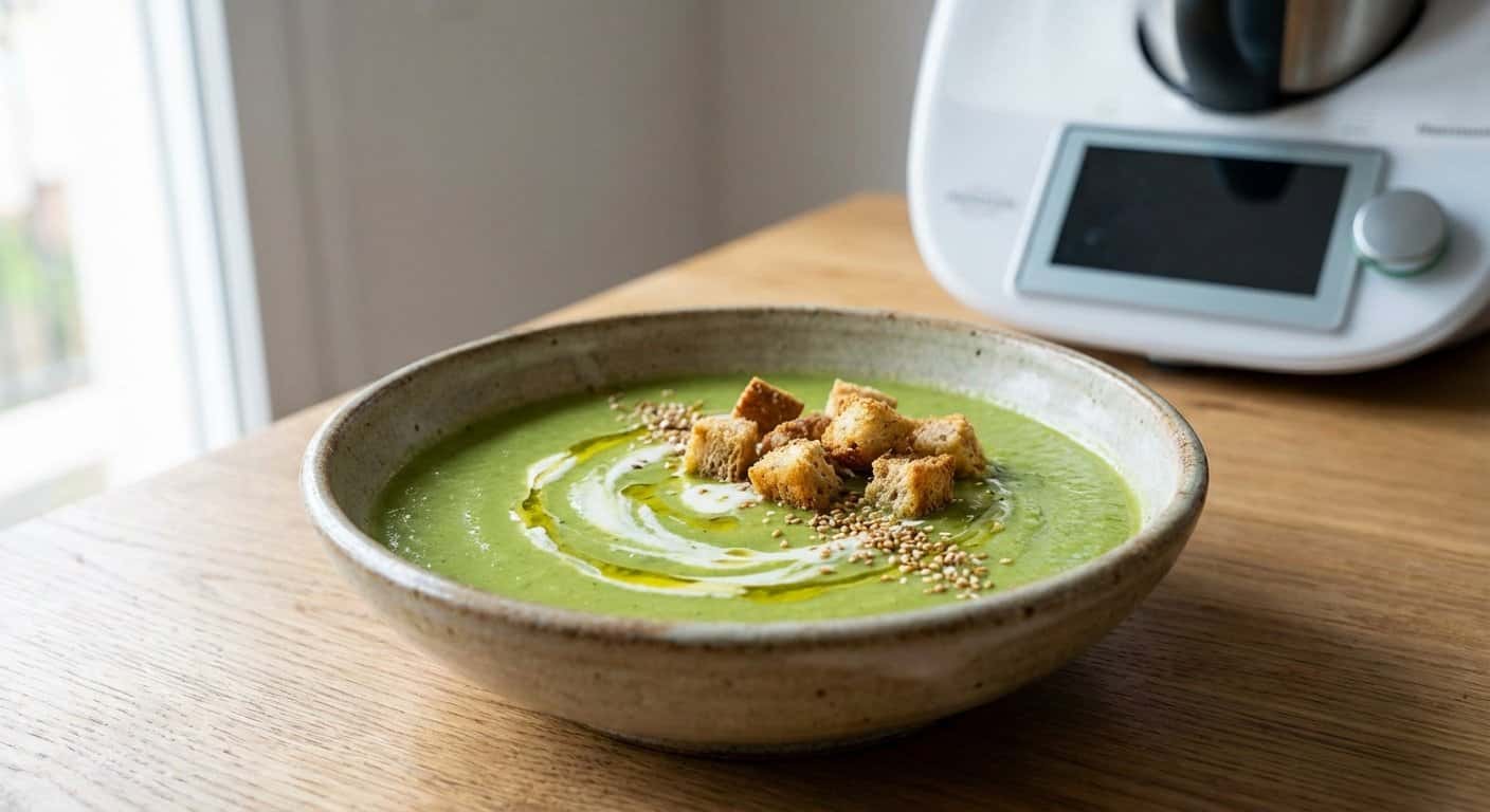 Crema de Brócoli con Comino en Thermomix