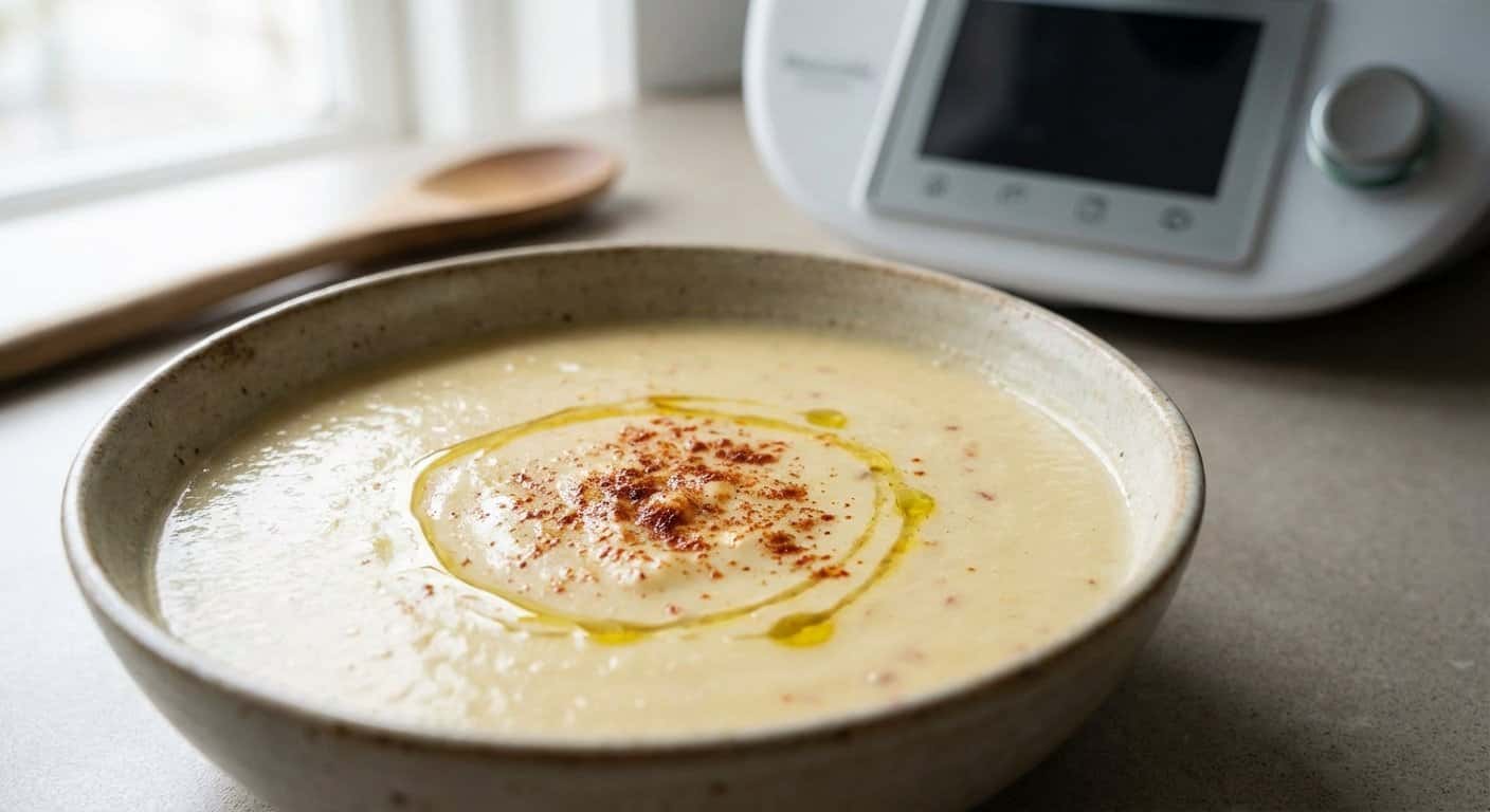 Crema de Coliflor con Pimentón en Thermomix
