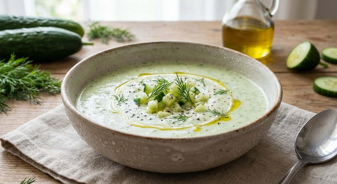 Crema Fría de Pepino