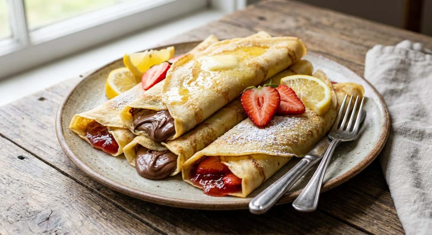 Crepes Dulces Clásicos