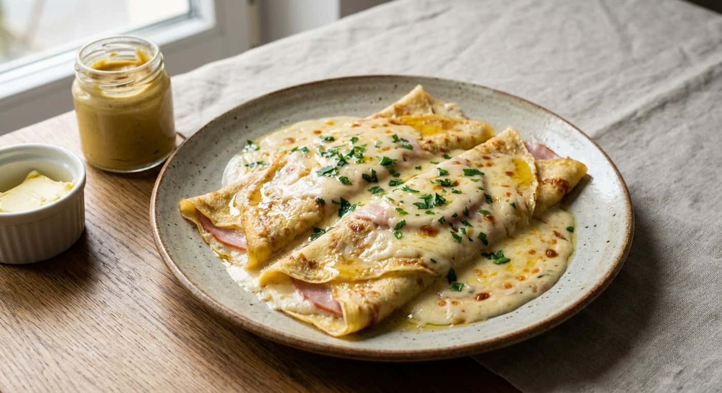 Crêpes Suzette Lionés con Mostaza