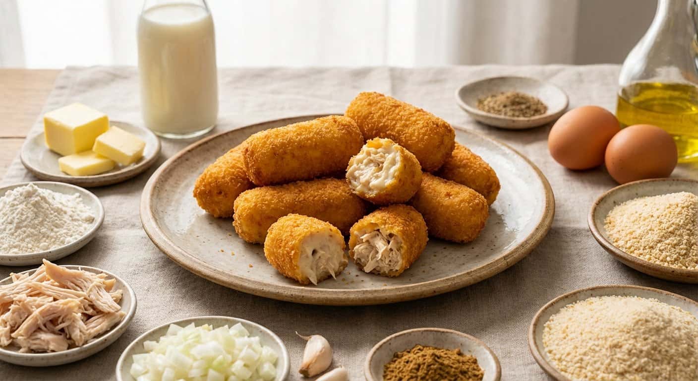 Croquetas de Pollo Caseras