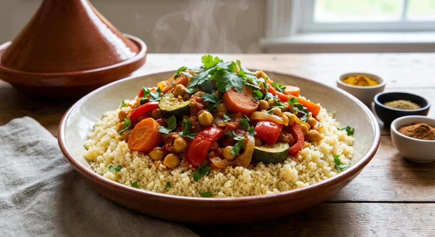 Cuscús de Verduras Marroquí