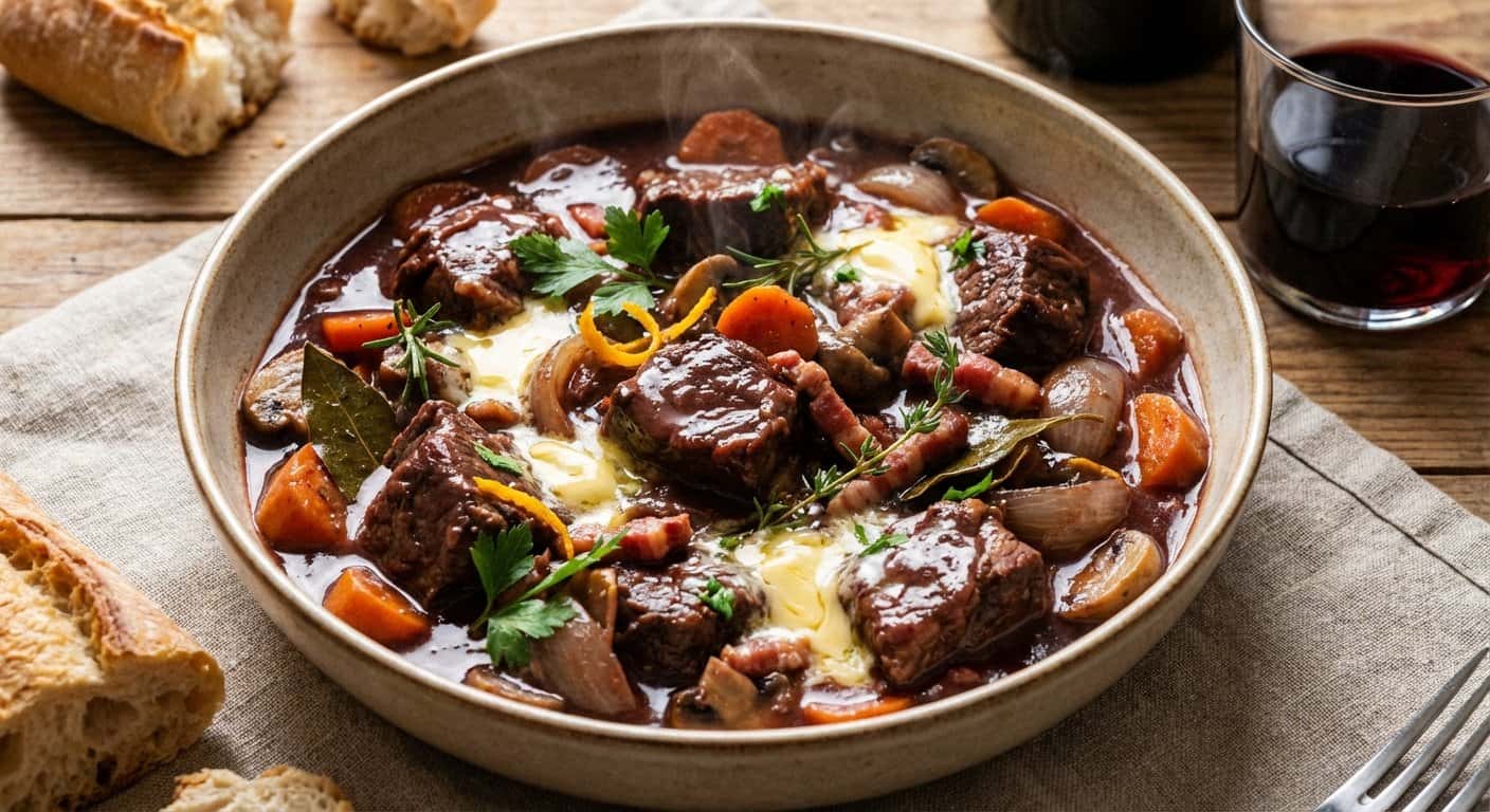 Daube Provençal Parisino con Mantequilla