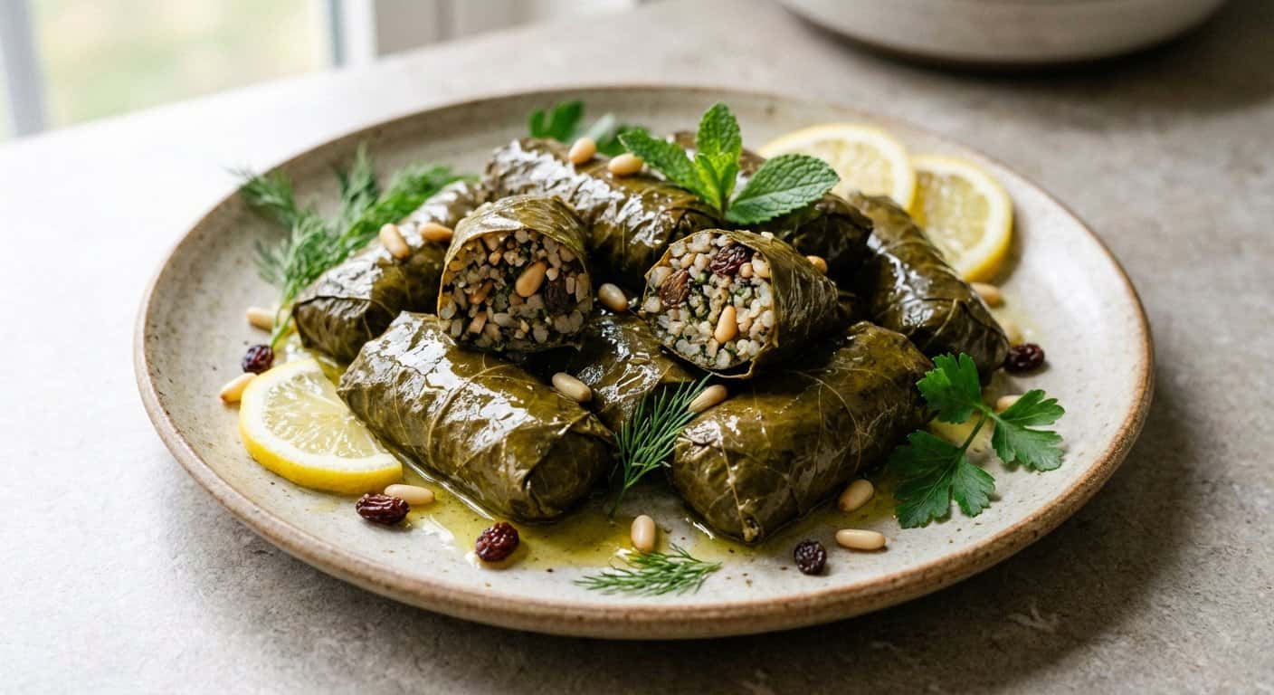 Dolmas de Hoja de Parra