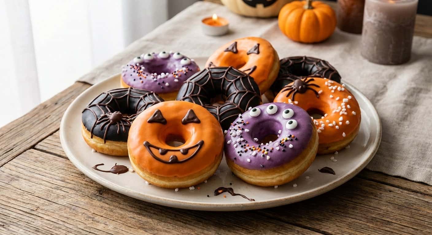Donuts de Halloween Espeluznantes