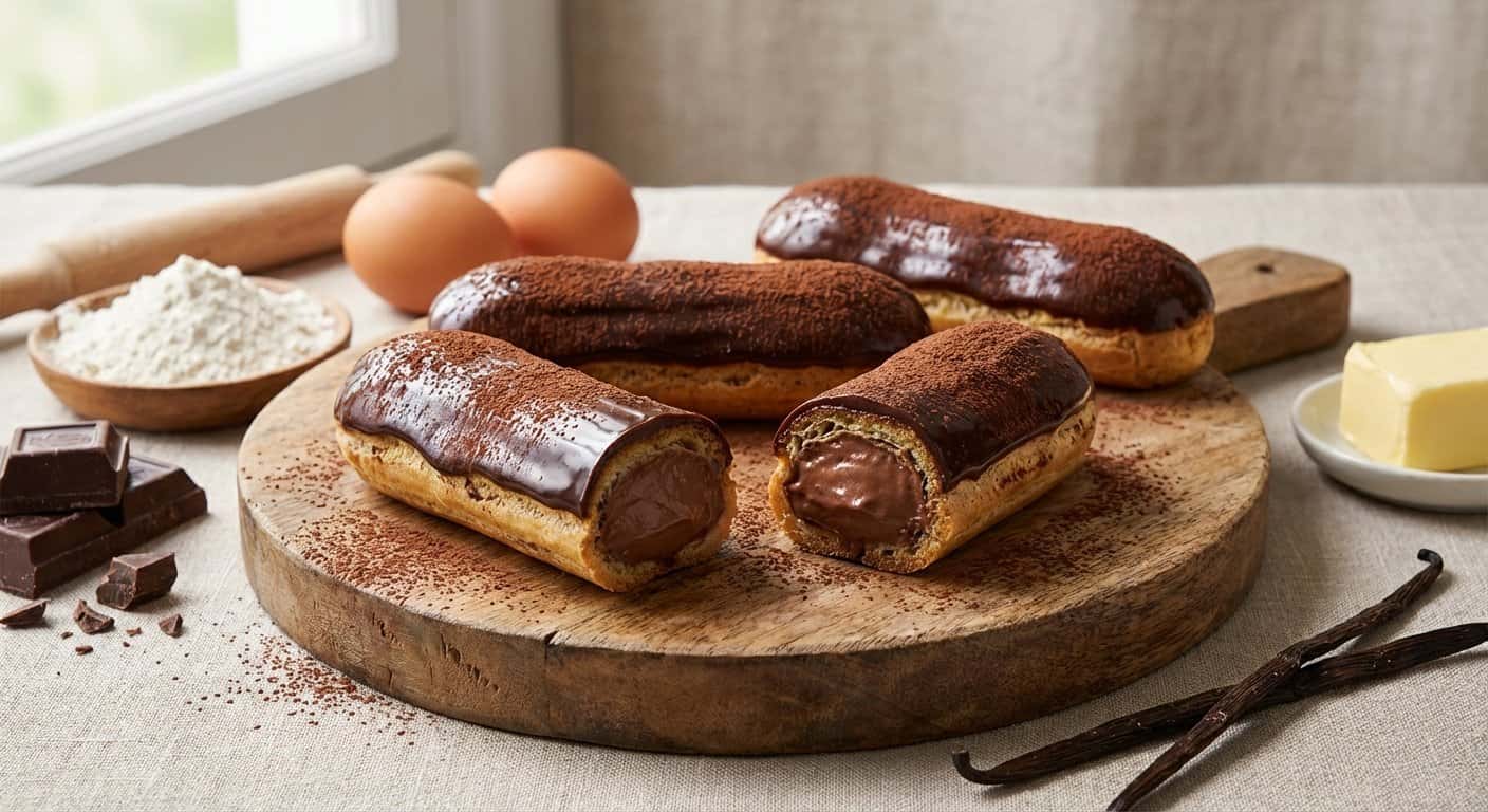 Éclairs de Chocolate