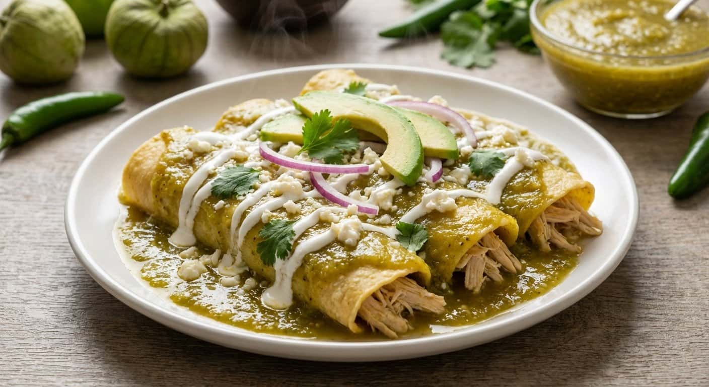 Enchiladas Verdes