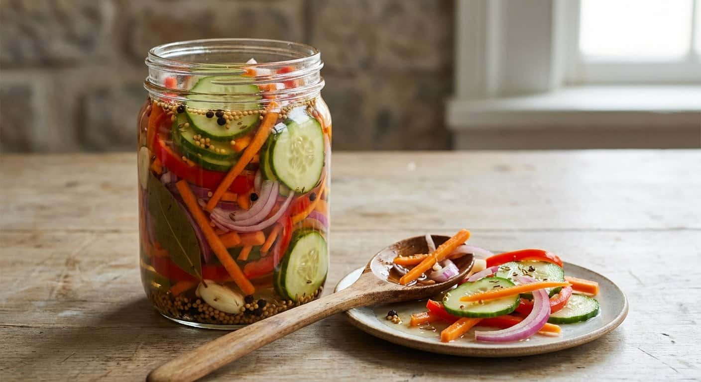 Encurtidos Rápidos de Verduras