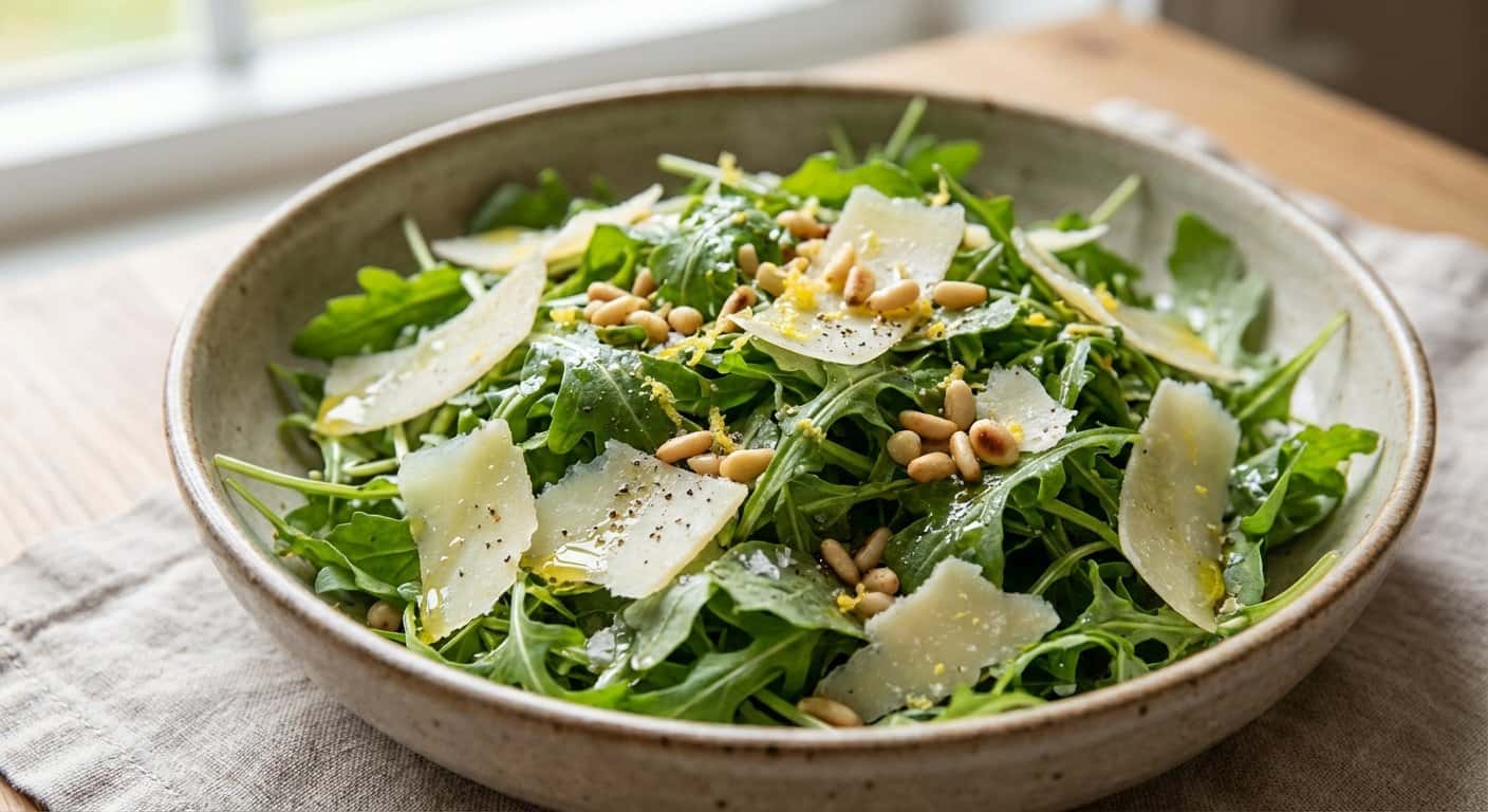 Ensalada de Rúcula y Parmesano