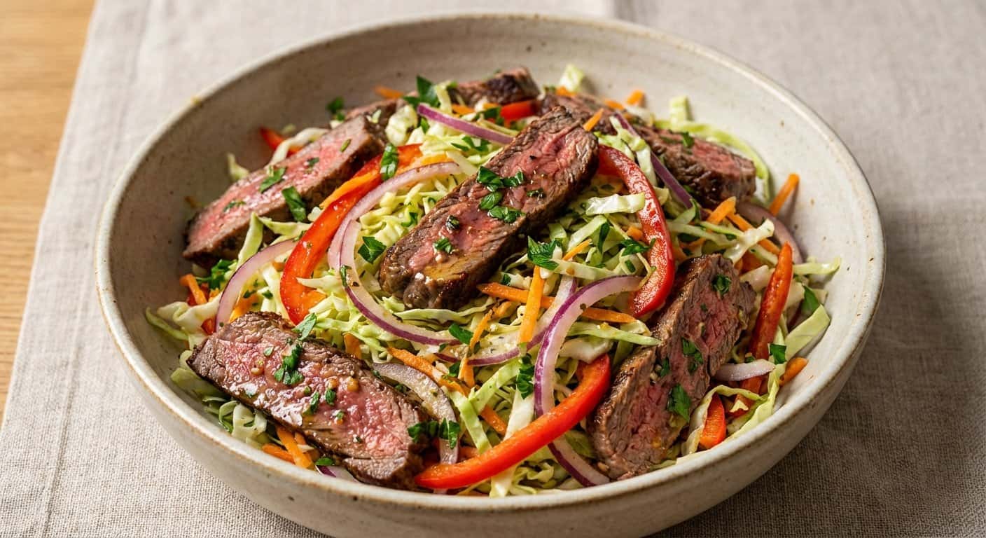 Ensalada de Ternera al Casera con Repollo