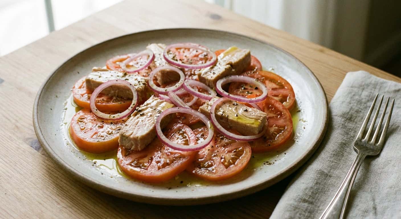 Ensalada de Tomate y Ventresca