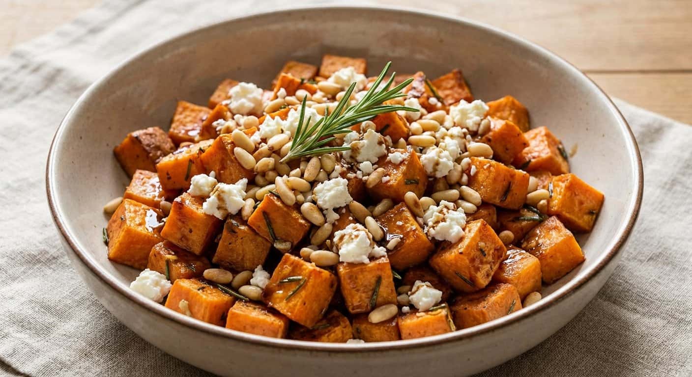 Ensalada Rápida de Boniato y Romero