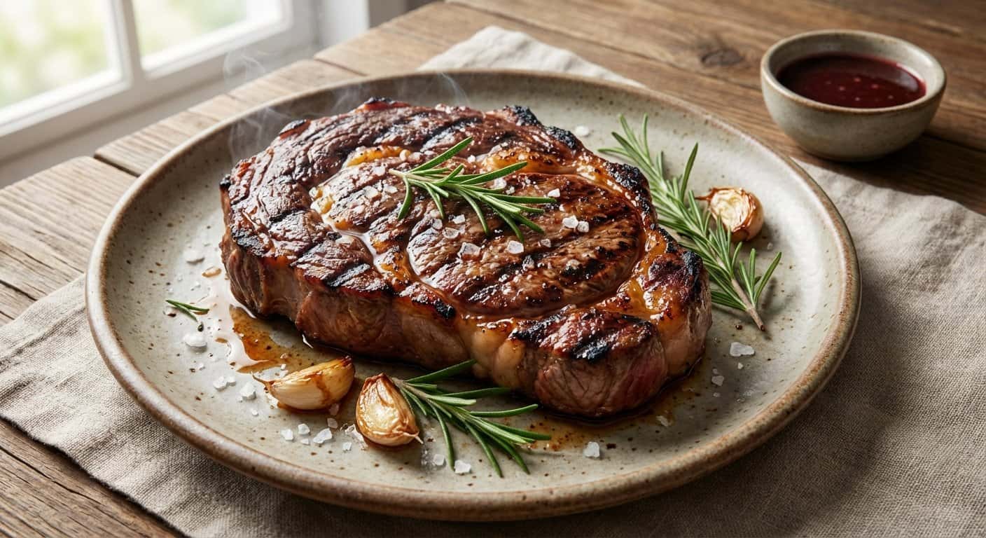 Entrecot de Ternera a la Barbacoa