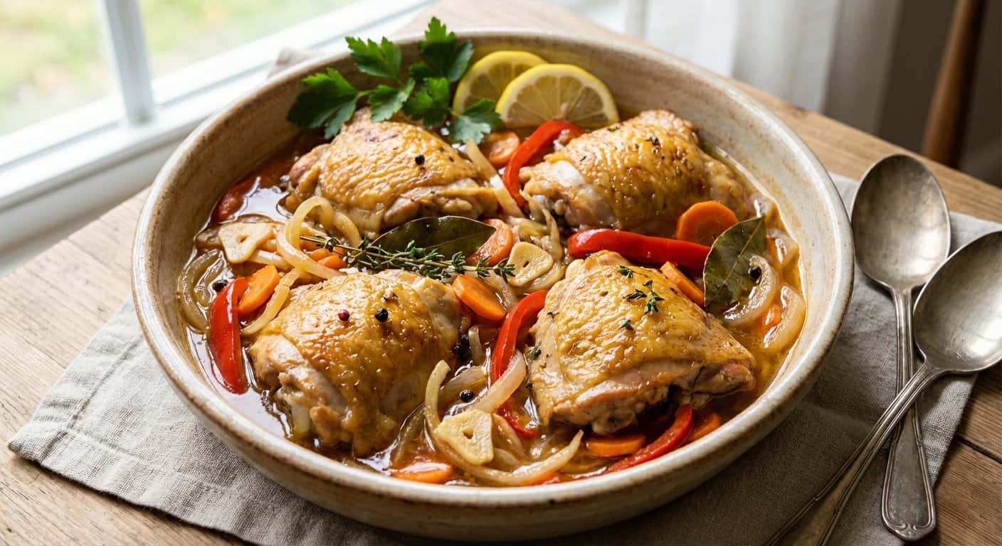 Escabeche de Pollo Tradicional