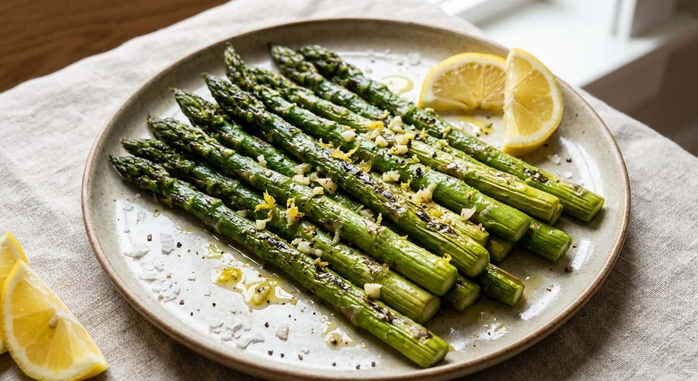 Espárragos Verdes Crujientes en Airfryer