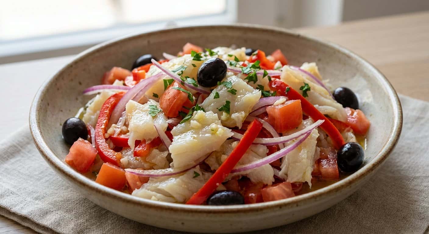 Esqueixada de Bacalao