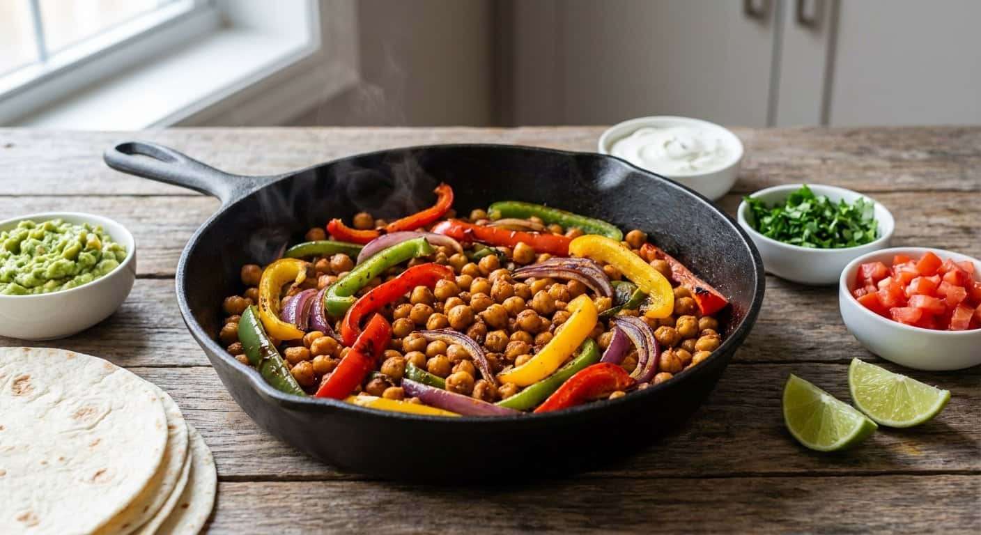 Fajitas de Garbanzos