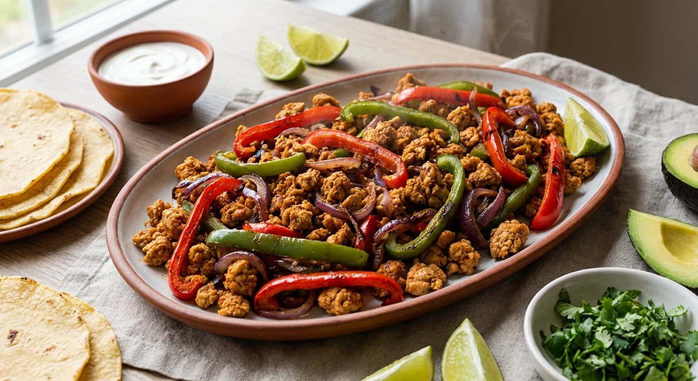 Fajitas de Soja Texturizada