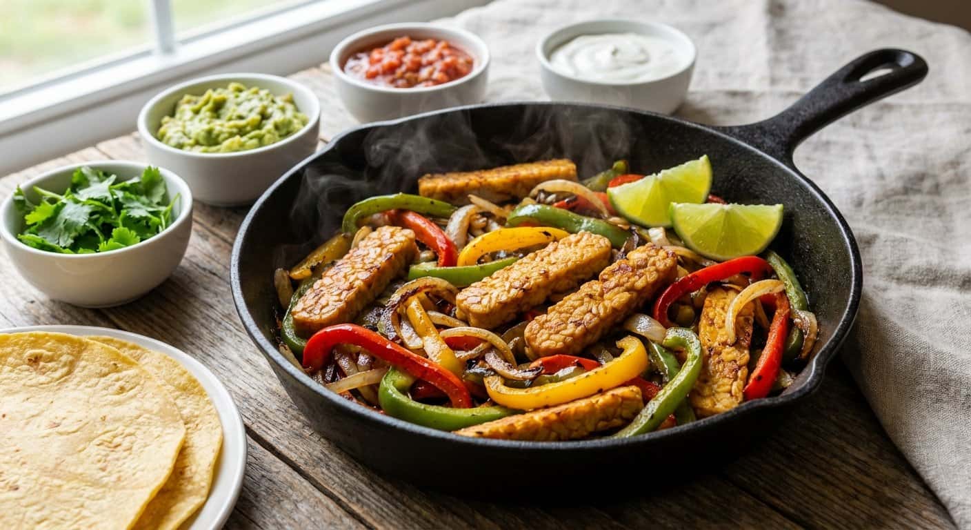 Fajitas de Tempeh