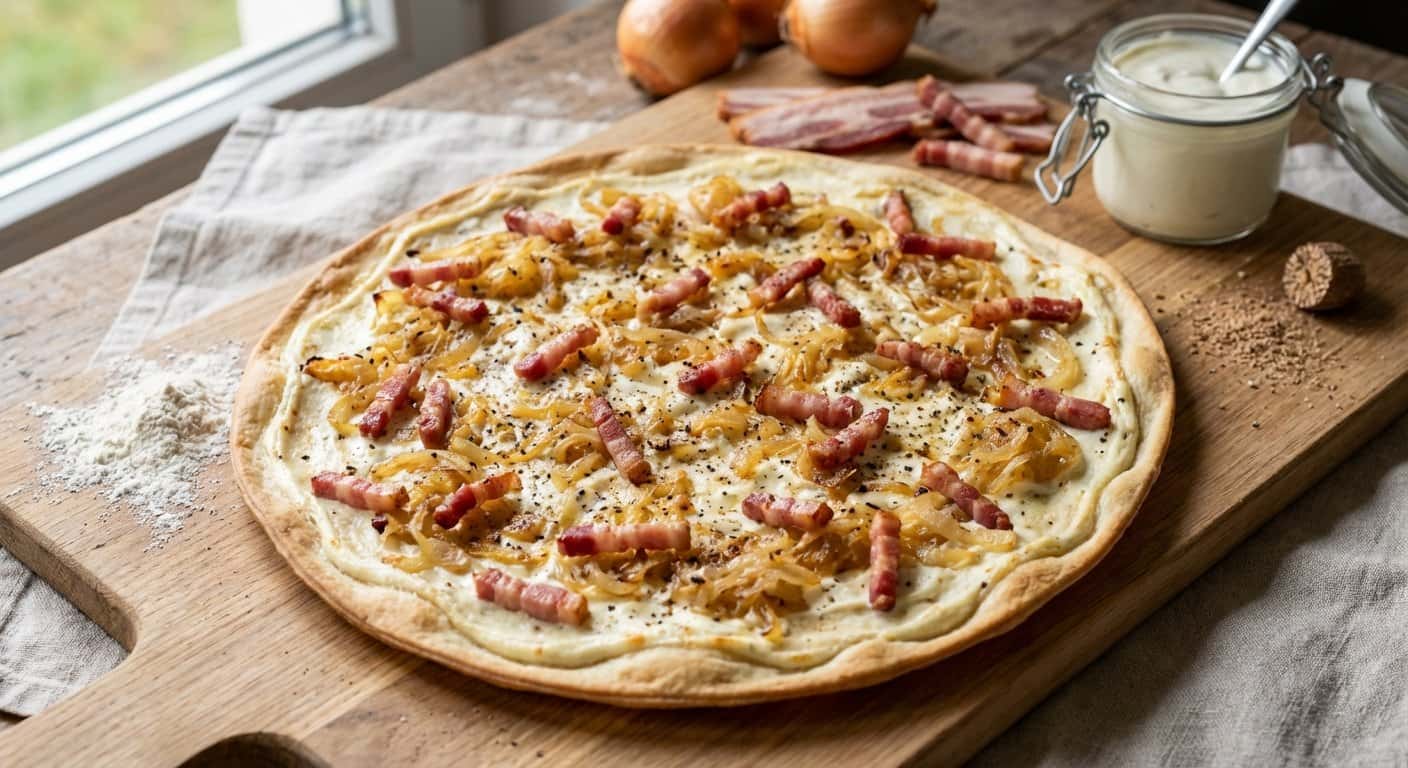 Flammkuchen Alsaciano