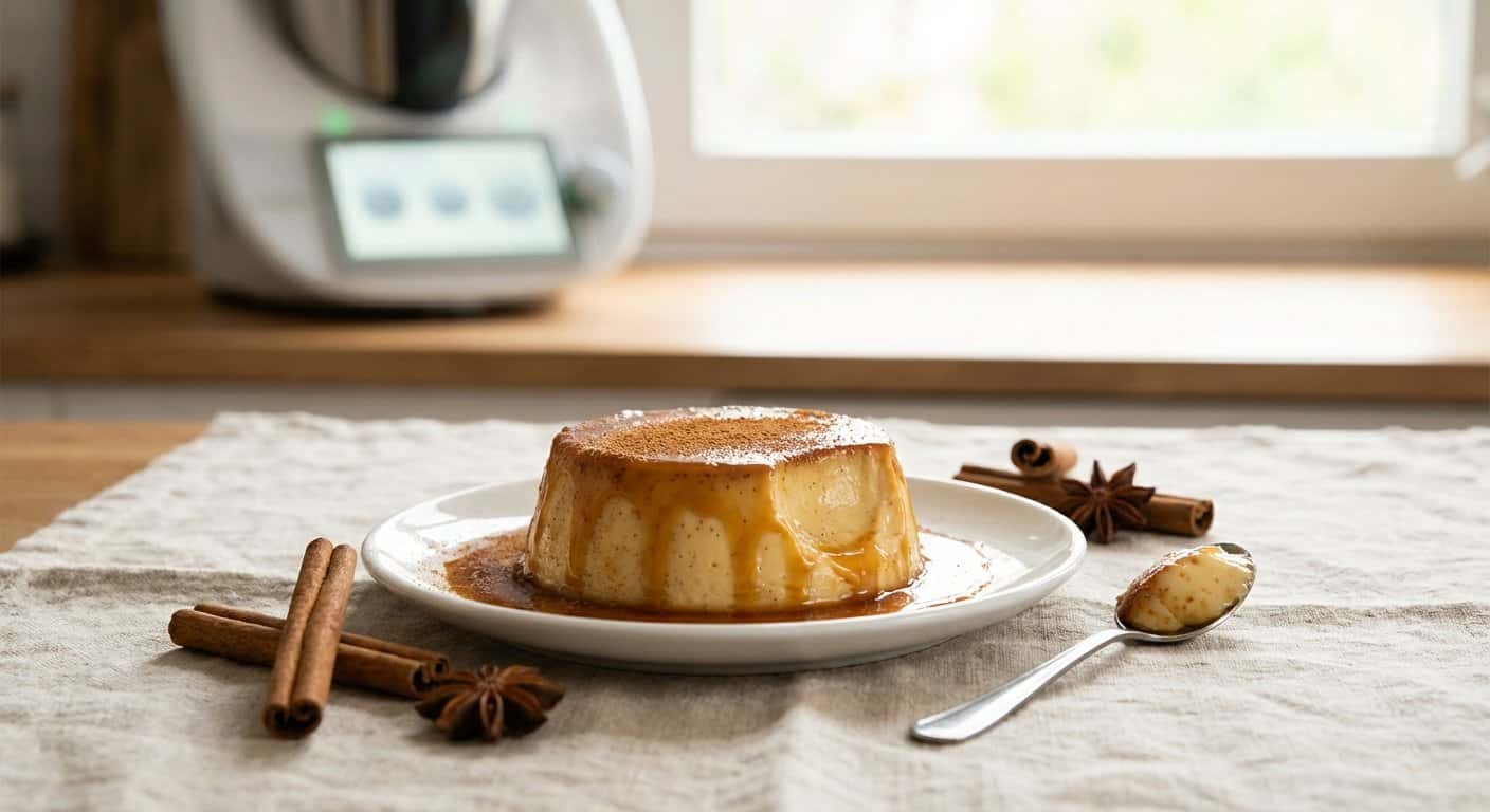 Flan de Canela en Thermomix