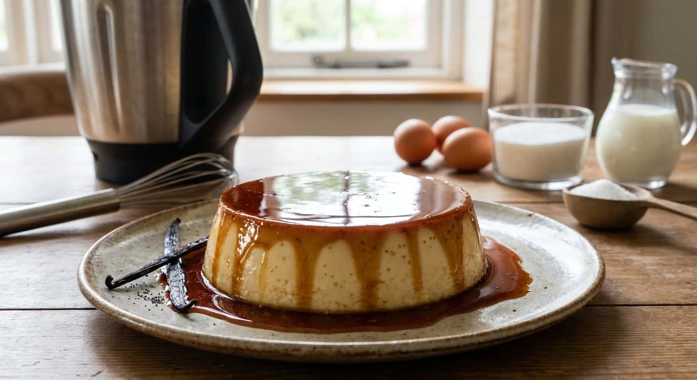 Flan de Vainilla en Thermomix