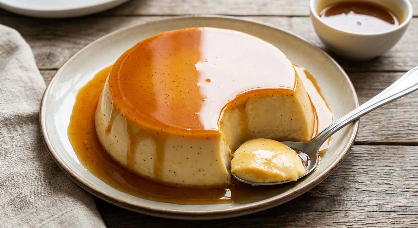 Flan Tradicional de Vainilla